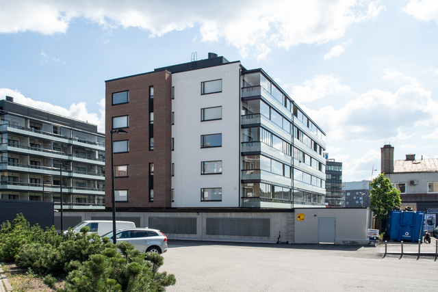 Vuokra-asunto Turku Kupittaa Yksiö Julkisivu