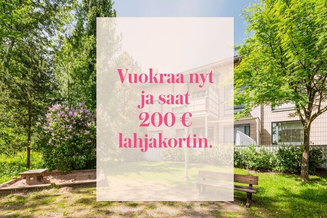 Vuokra-asunto Vantaa Tikkurila Yksiö