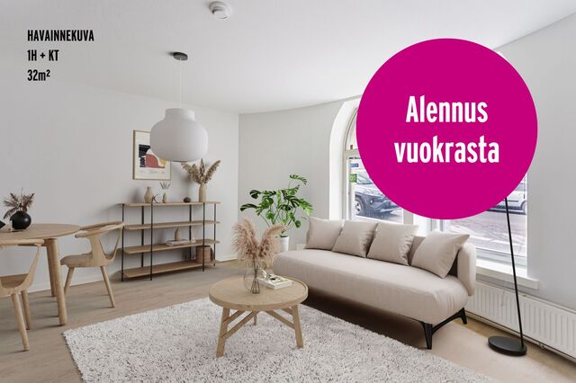 Vuokra-asunto Helsinki Katajanokka Yksiö Kampanja