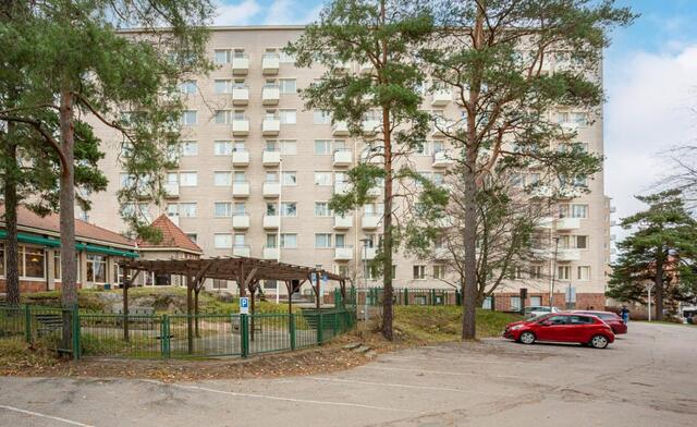 Vuokra-asunto Helsinki Meilahti Yksiö Julkisivu