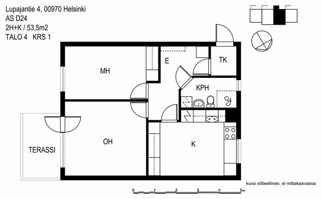 Vuokra-asunto Helsinki Mellunkylä Kaksio