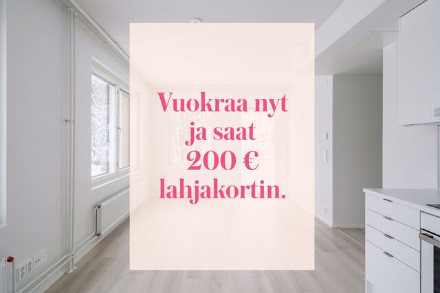 Vuokra-asunto Helsinki Lehtisaari 3 huonetta