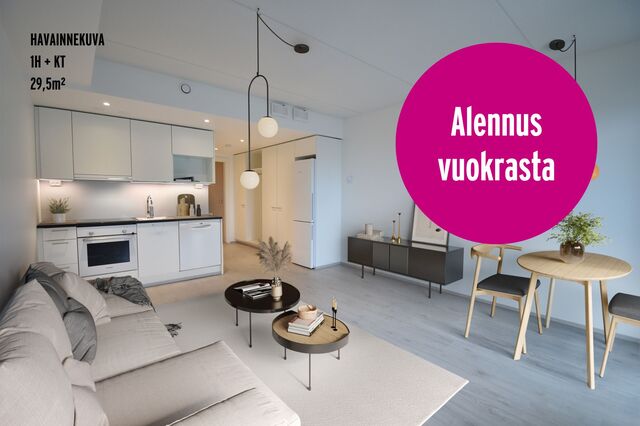 Vuokra-asunto Tampere Hervanta Yksiö Kampanja