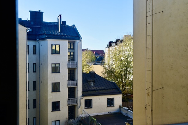 Vuokra-asunto Helsinki Kallio Yksiö Näkymät ikkunasta.