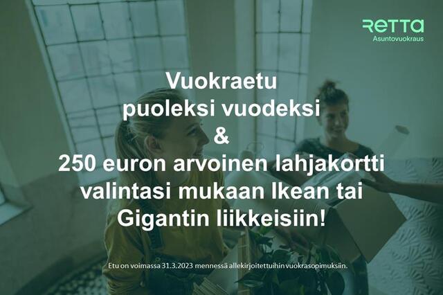 Vuokra-asunto Espoo Soukka 3 huonetta