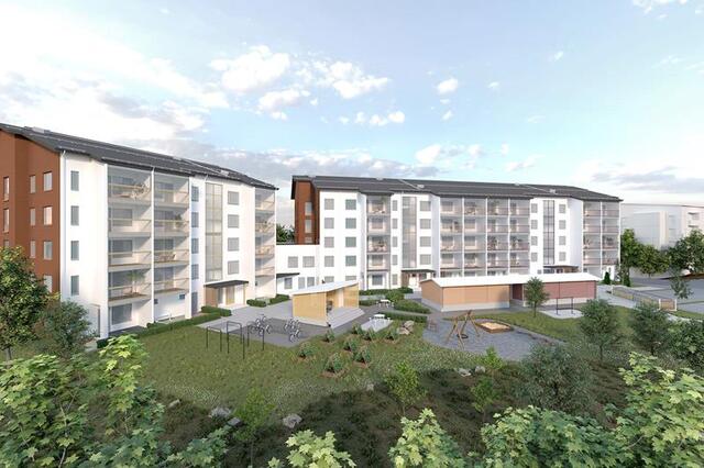 Vuokra-asunto Tampere Hervantajärvi 4 huonetta