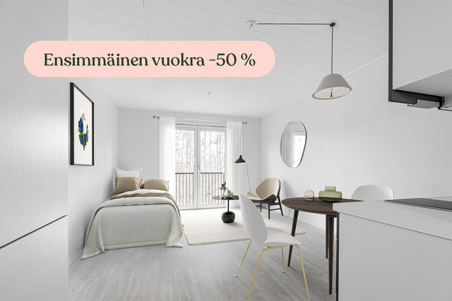 Vuokrataan luhtitalo Yksiö - Järvenpää Lepola Harava 5 D