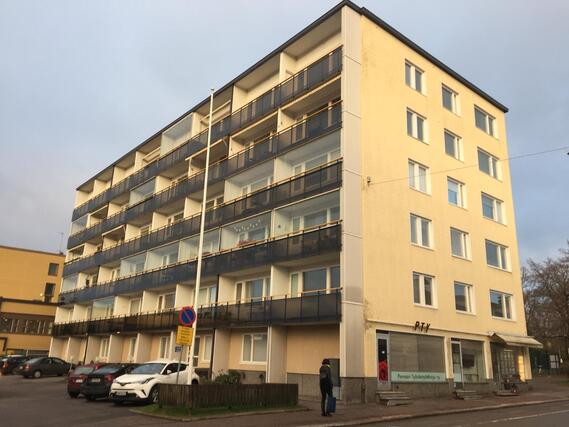 Vuokra-asunto Porvoo Keskusta 3 huonetta Julkisivu