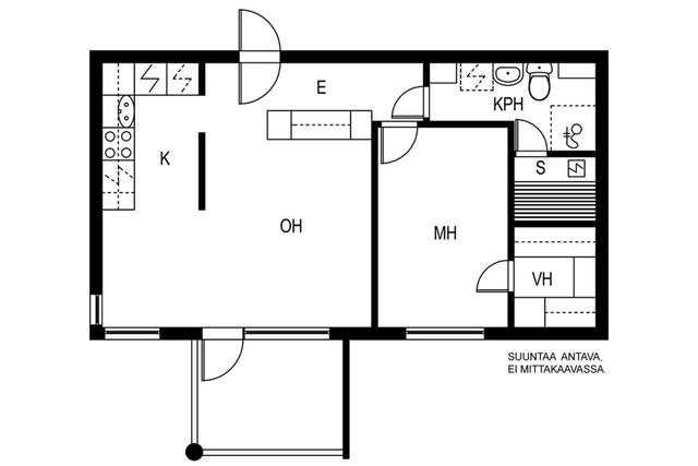 Rental Espoo Leppävaara 2 rooms