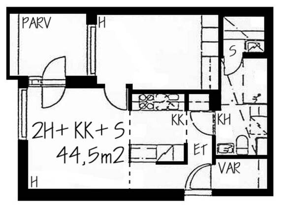 Rental Helsinki Vuosaari 2 rooms