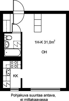 Rental Espoo Soukka 1 room