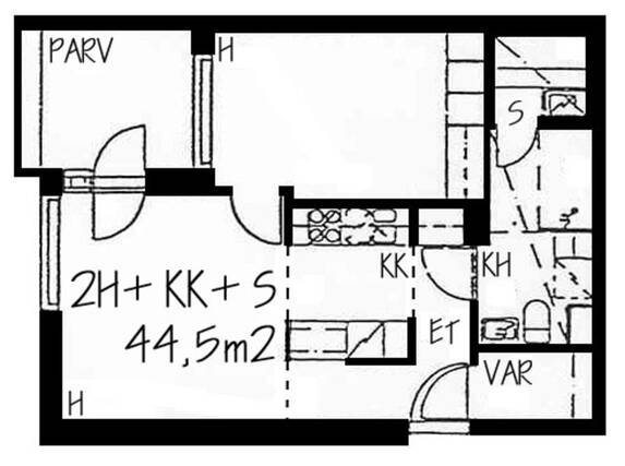 Rental Helsinki Vuosaari 2 rooms