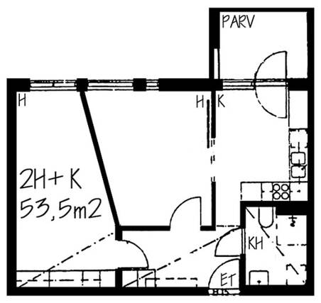 Rental Helsinki Vuosaari 2 rooms