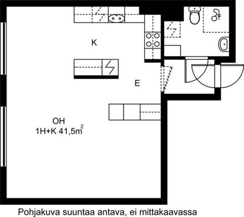 Vuokra-asunto Helsinki Itä-Pasila Yksiö