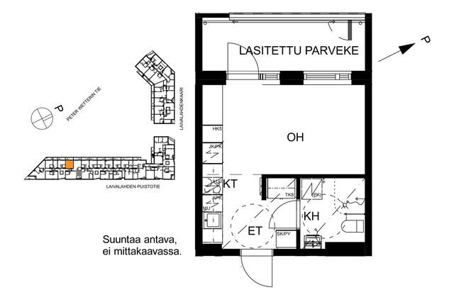 Vuokra-asunto Helsinki Herttoniemi Yksiö