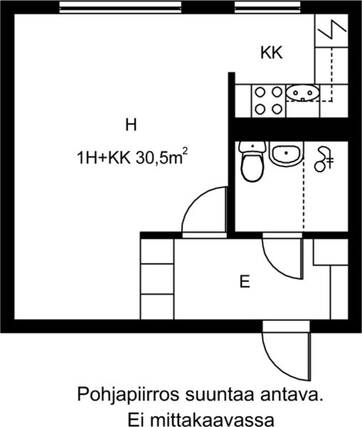 Rental Helsinki Itä-Pasila 1 room