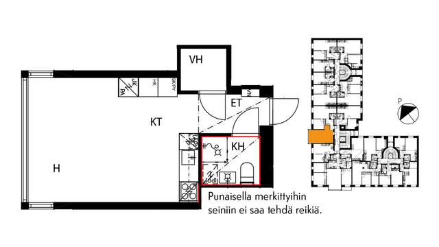 Vuokra-asunto Helsinki Kallio Yksiö