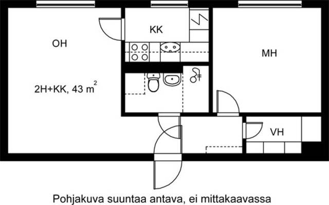 Vuokra-asunto Espoo Matinkylä Kaksio