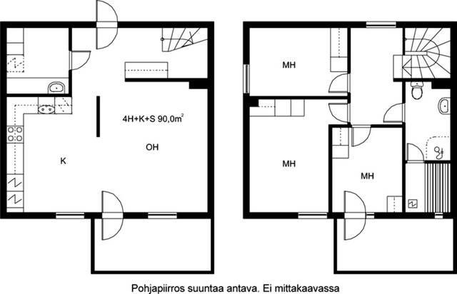 Vuokra-asunto Helsinki Heikinlaakso 4 huonetta