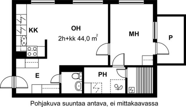 Vuokra-asunto Tampere Janka Kaksio