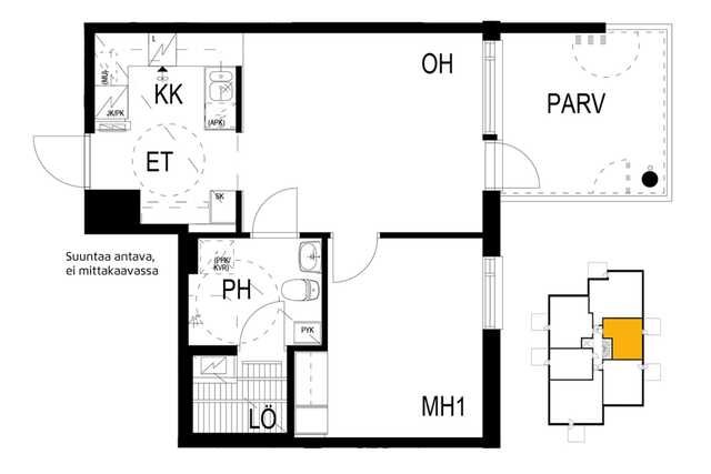 Rental Tampere Kaleva 2 rooms