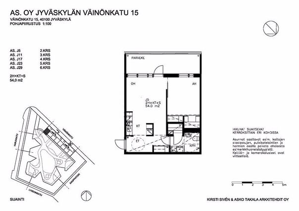 Vuokra-asunto Jyväskylä Keskusta Kaksio