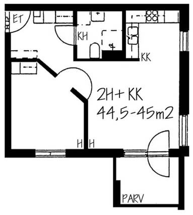 Rental Helsinki Vuosaari 2 rooms