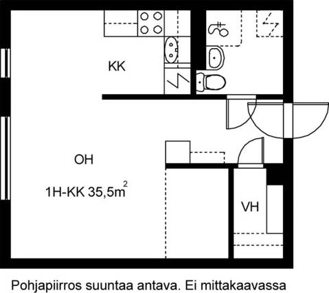 Vuokra-asunto Helsinki Itäkeskus Yksiö