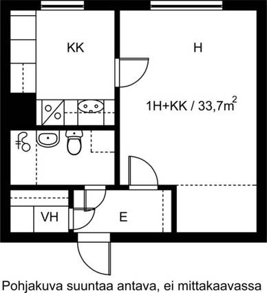 Vuokra-asunto Helsinki Myllypuro Yksiö