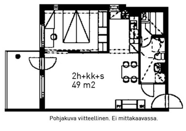 Vuokra-asunto Kerava Keskusta Kaksio