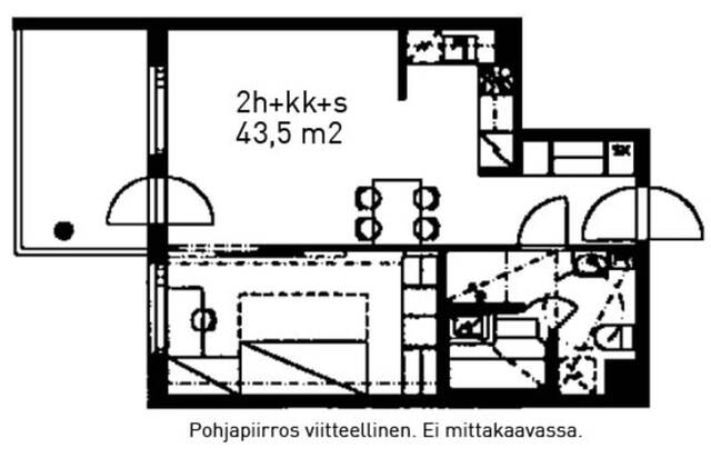 Vuokra-asunto Kerava Keskusta Kaksio