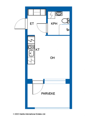 Rental Vantaa Asola 1 room