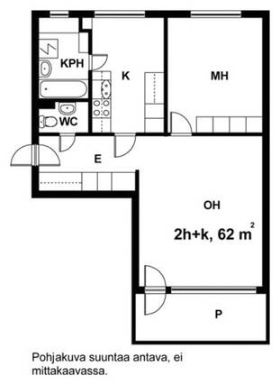 Rental Espoo Soukka 2 rooms