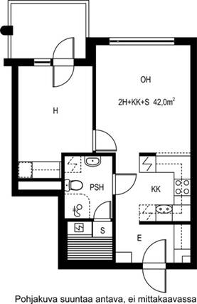 Rental Helsinki Sörnäinen 2 rooms