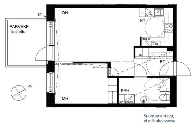 Rental Espoo Soukka 2 rooms