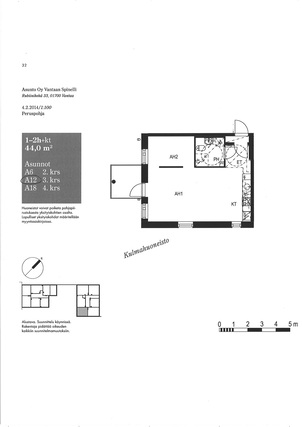 Rental Vantaa Kivistö 2 rooms -