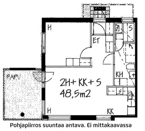 Rental Espoo Soukka 2 rooms