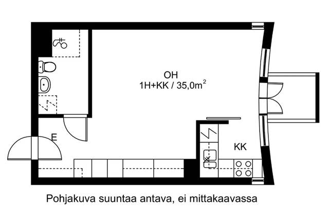 Vuokra-asunto Espoo Matinkylä Yksiö