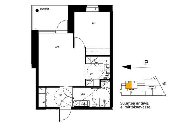 Vuokra-asunto Helsinki Etu-Töölö Kaksio