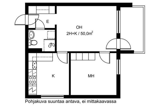 Vuokra-asunto Espoo Kilo Kaksio