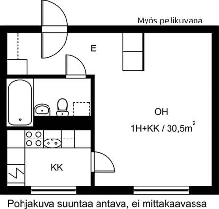 Rental Espoo Laajalahti 1 room