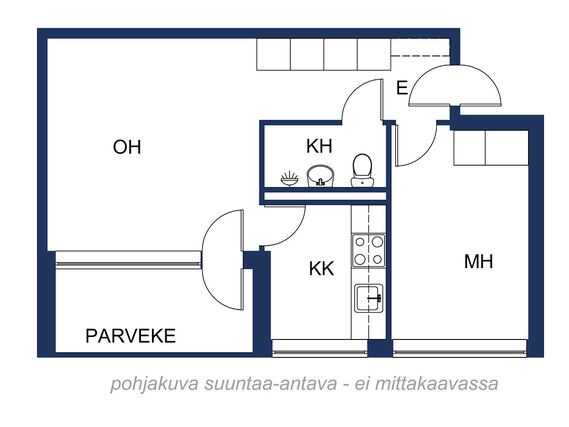 Vuokra-asunto Helsinki Laajasalo Kaksio