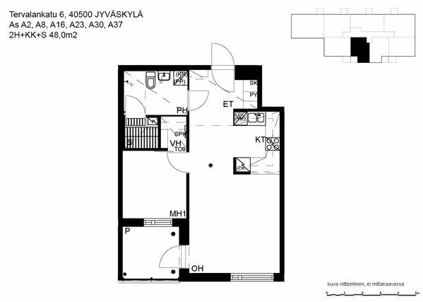 Rental Jyväskylä Keljo 2 rooms