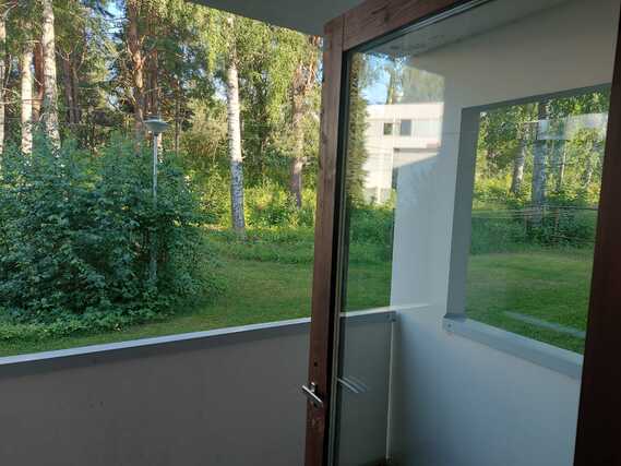 Rental Lahti Mukkula 2 rooms Parvekenäkymä