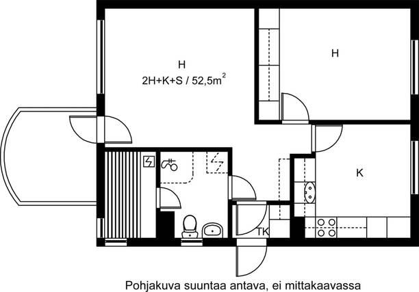 Rental Espoo Niittykumpu 2 rooms