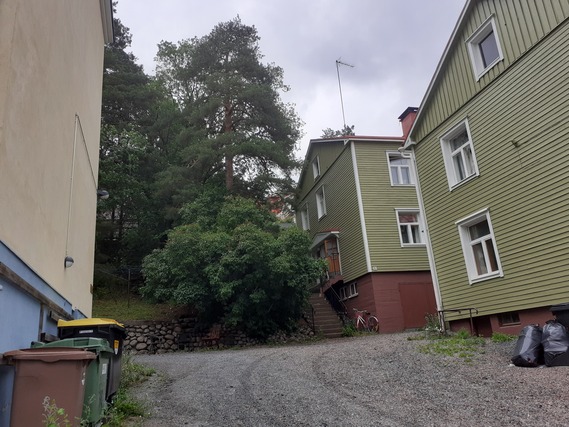 Vuokra-asunto Tampere Pispala Yksiö Julkisivu Vallikatu 30-32