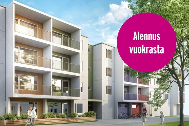 Vuokra-asunto Vantaa Kulomäki Kaksio Kampanjakuva