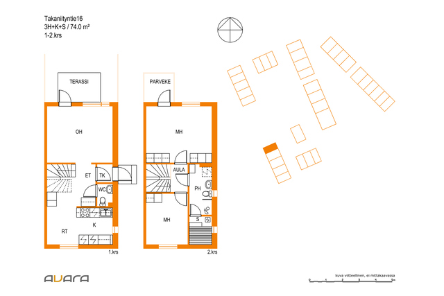 Rental Hyvinkää Martti 3 rooms