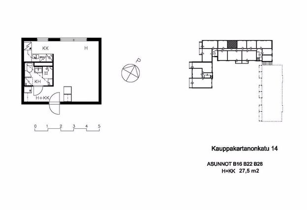 Vuokra-asunto Helsinki Itäkeskus Yksiö