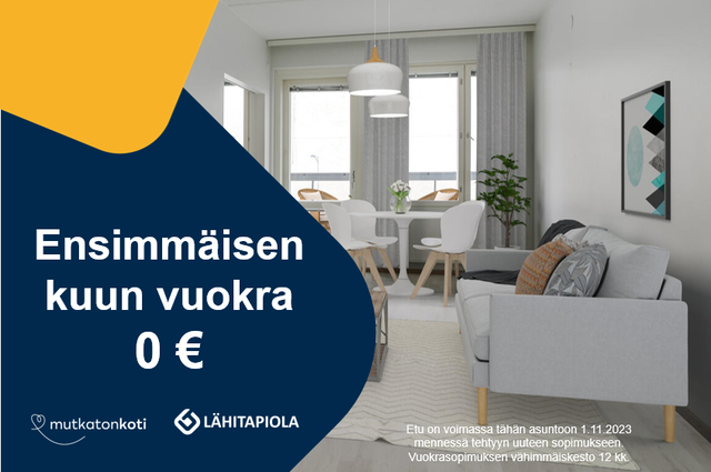 Vuokra-asunto Vantaa Hiekkaharju Kaksio